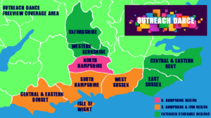 Outreach Dance DTT Map