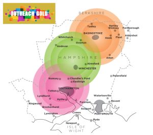 Outreach Dance DAB+ Coverage Map